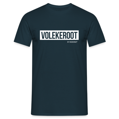 T-Shirt | Volekeroot Klassik | Manns-Lüü - Navy