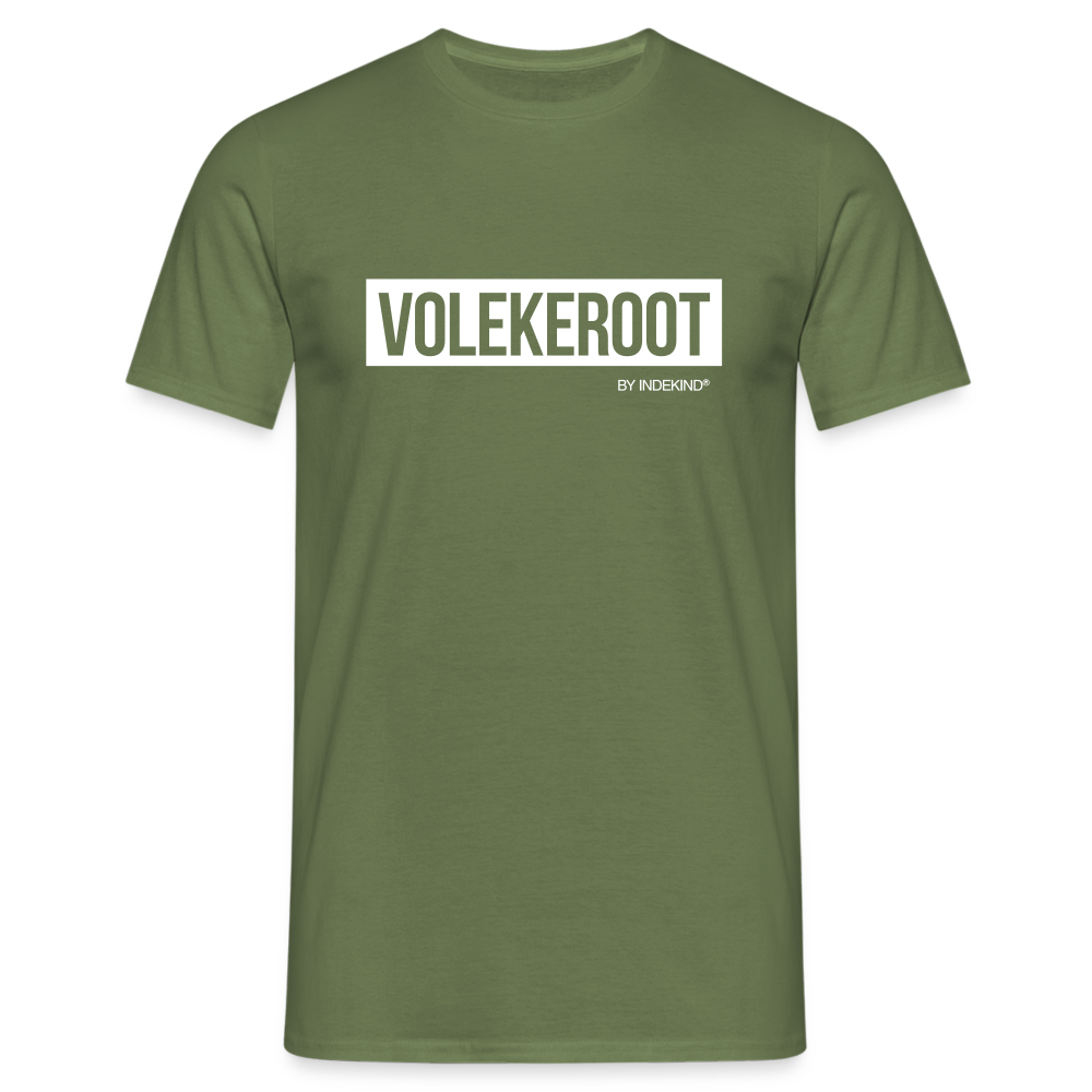T-Shirt | Volekeroot Klassik | Manns-Lüü - Militärgrün