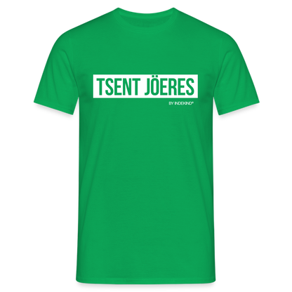 T-Shirt | Tsent Jöeres Klassik | Manns-Lüü - Kelly Green