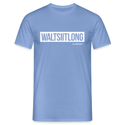 T-Shirt | Waltsiitlong Klassik | Manns-Lüü - carolina blue