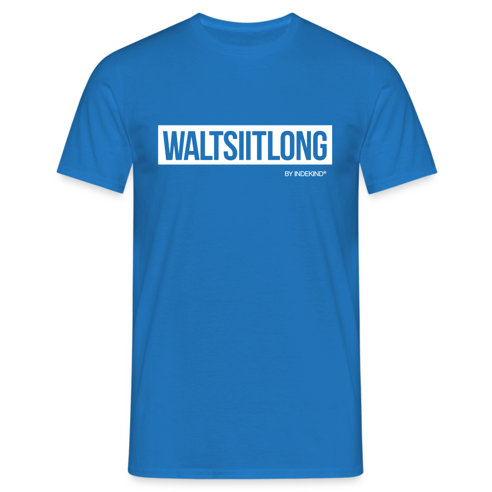 T-Shirt | Waltsiitlong Klassik | Manns-Lüü - Royalblau