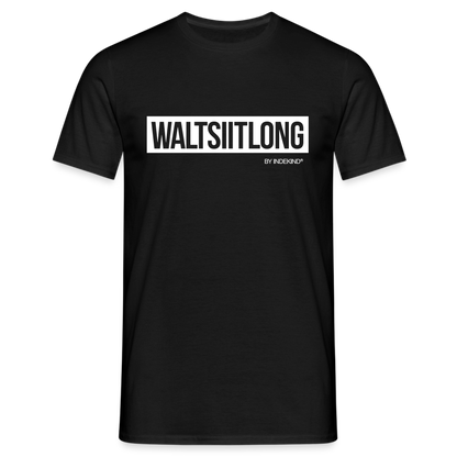T-Shirt | Waltsiitlong Klassik | Manns-Lüü - Schwarz