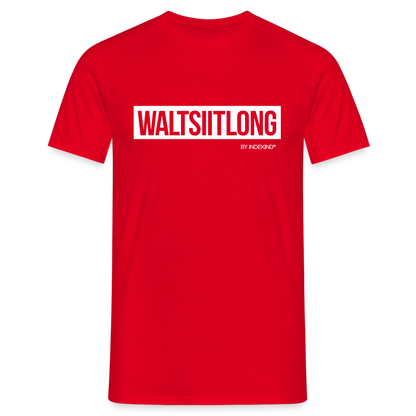 T-Shirt | Waltsiitlong Klassik | Manns-Lüü - Rot