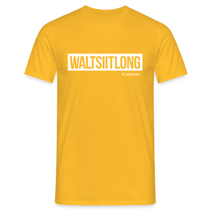 T-Shirt | Waltsiitlong Klassik | Manns-Lüü - Gelb