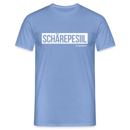 T-Shirt | Schärepesiil Klassik | Manns-Lüü - carolina blue