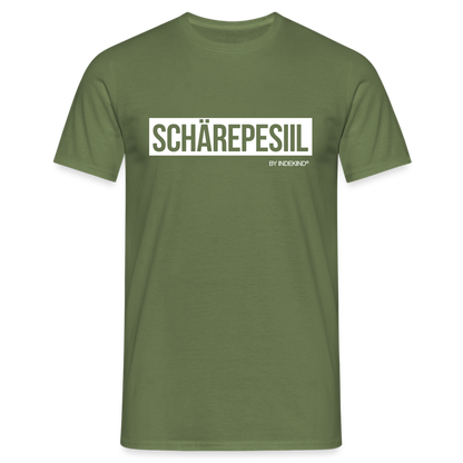 T-Shirt | Schärepesiil Klassik | Manns-Lüü - Militärgrün