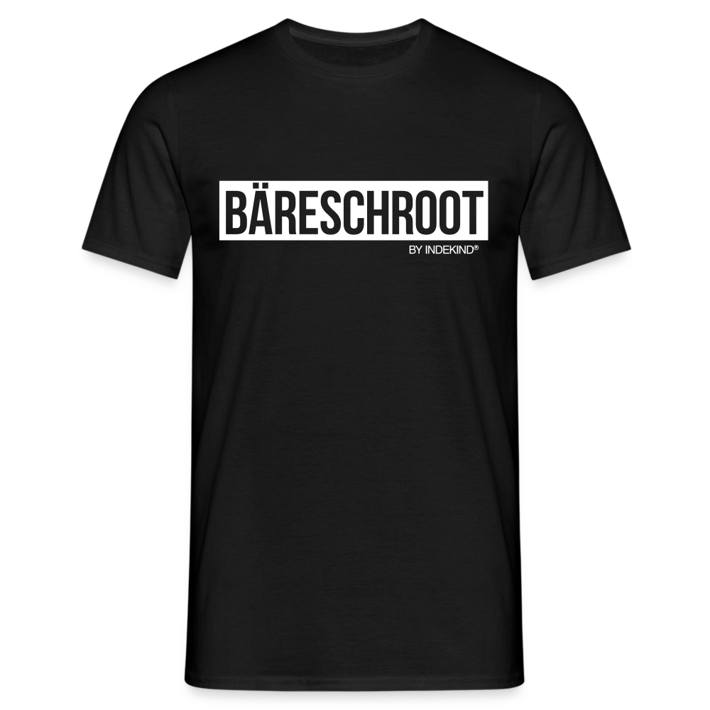 T-Shirt | Bäreschroot Klassik | Manns-Lüü - Schwarz