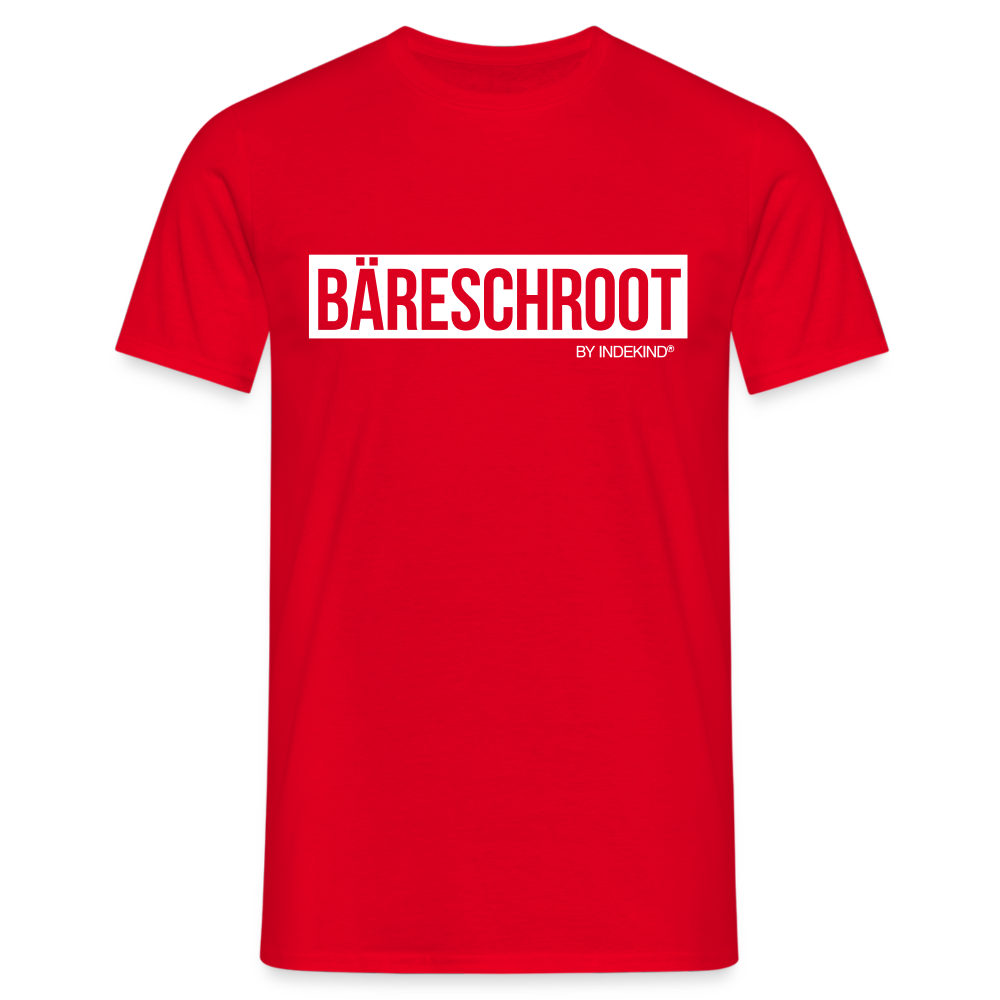 T-Shirt | Bäreschroot Klassik | Manns-Lüü - Rot