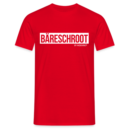 T-Shirt | Bäreschroot Klassik | Manns-Lüü - Rot