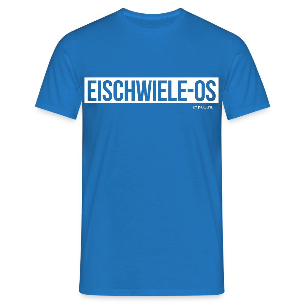 T-Shirt | Eischwiele-Os Klassik | Manns-Lüü - Royalblau