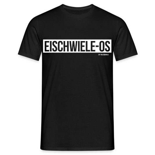 T-Shirt | Eischwiele-Os Klassik | Manns-Lüü - Schwarz