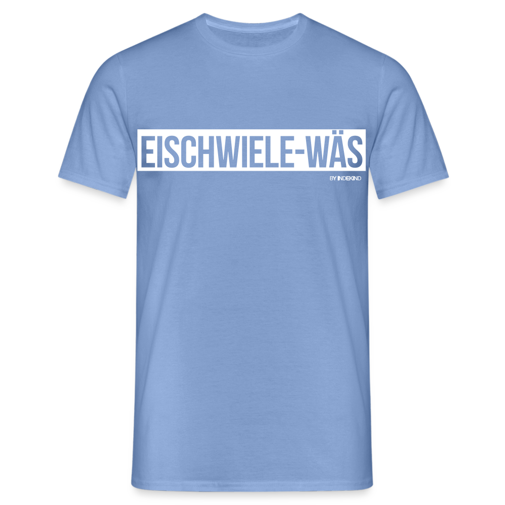 T-Shirt | Eischwiele-Wäs Klassik | Manns-Lüü - carolina blue