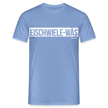 T-Shirt | Eischwiele-Wäs Klassik | Manns-Lüü - carolina blue