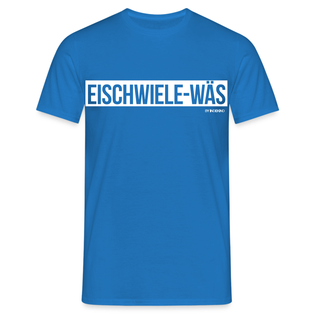 T-Shirt | Eischwiele-Wäs Klassik | Manns-Lüü - Royalblau