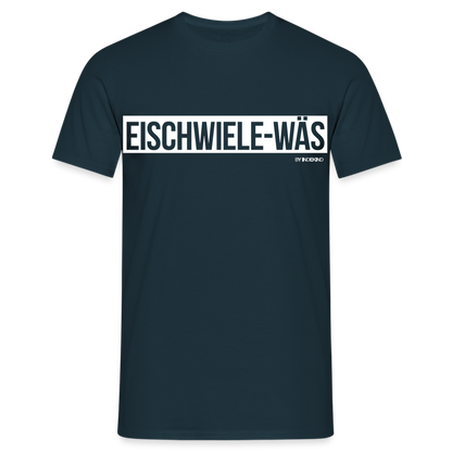 T-Shirt | Eischwiele-Wäs Klassik | Manns-Lüü - Navy