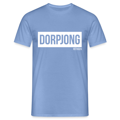 T-Shirt | Dorpjong Röthgen Klassik | Manns-Lüü - carolina blue