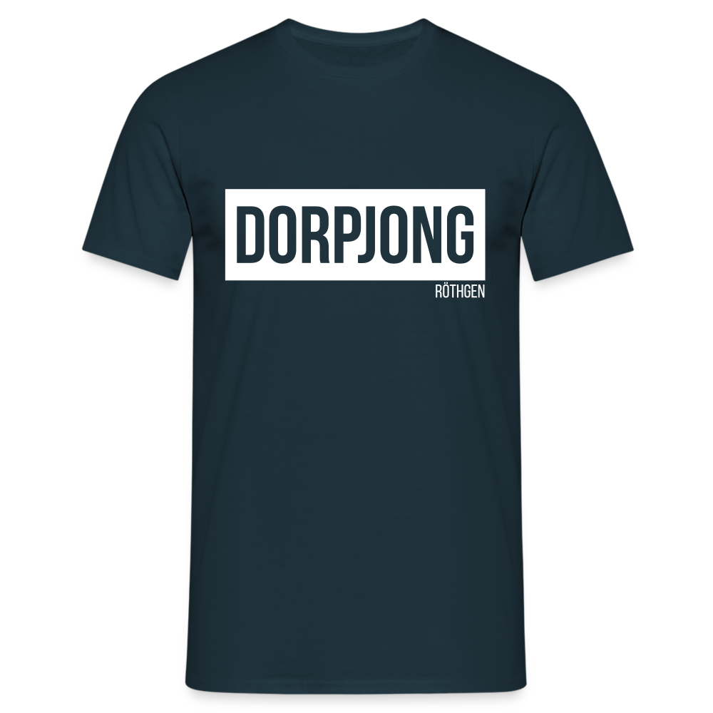 T-Shirt | Dorpjong Röthgen Klassik | Manns-Lüü - Navy