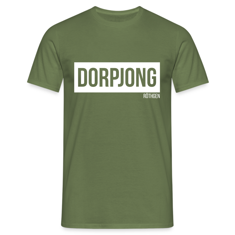 T-Shirt | Dorpjong Röthgen Klassik | Manns-Lüü - Militärgrün