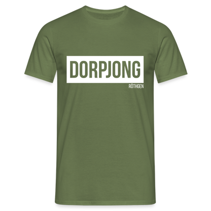 T-Shirt | Dorpjong Röthgen Klassik | Manns-Lüü - Militärgrün