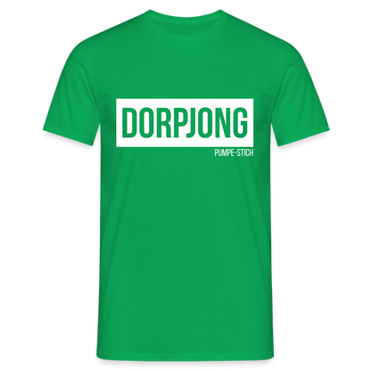 T-Shirt | Dorpjong Pumpe-Stich Klassik | Manns-Lüü - Kelly Green