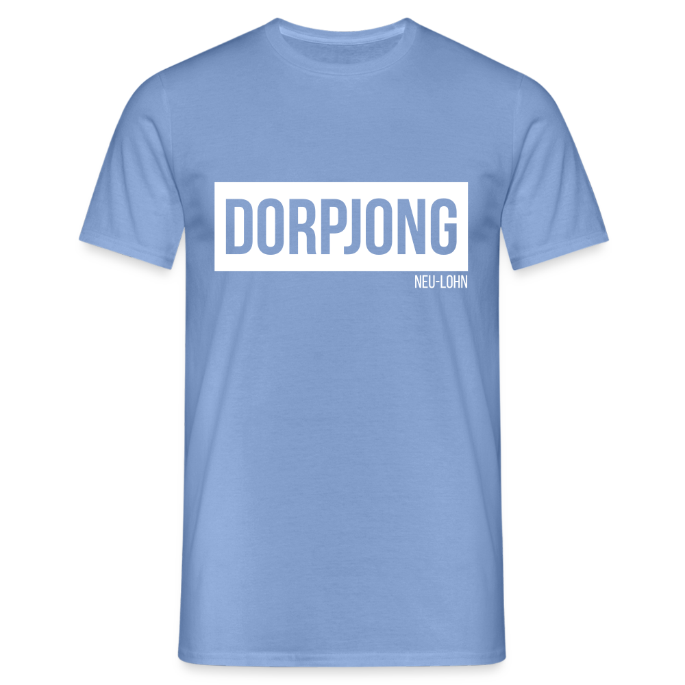 T-Shirt | Dorpjong Neu-Lohn Klassik | Manns-Lüü - carolina blue