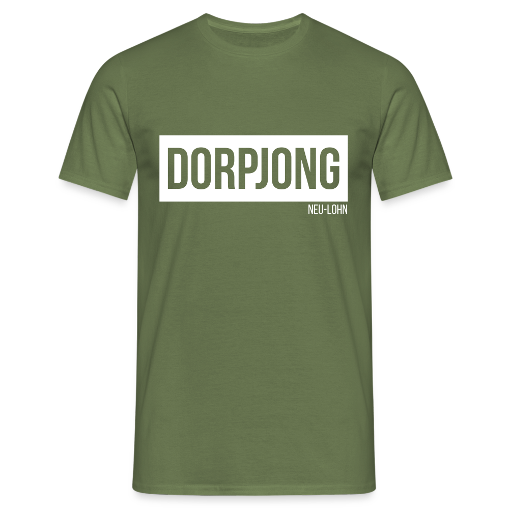 T-Shirt | Dorpjong Neu-Lohn Klassik | Manns-Lüü - Militärgrün