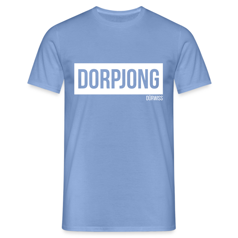 T-Shirt | Dorpjong Dürwiss Klassik | Manns-Lüü - carolina blue
