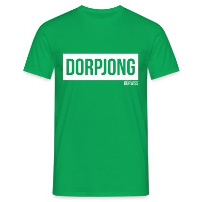 T-Shirt | Dorpjong Dürwiss Klassik | Manns-Lüü - Kelly Green