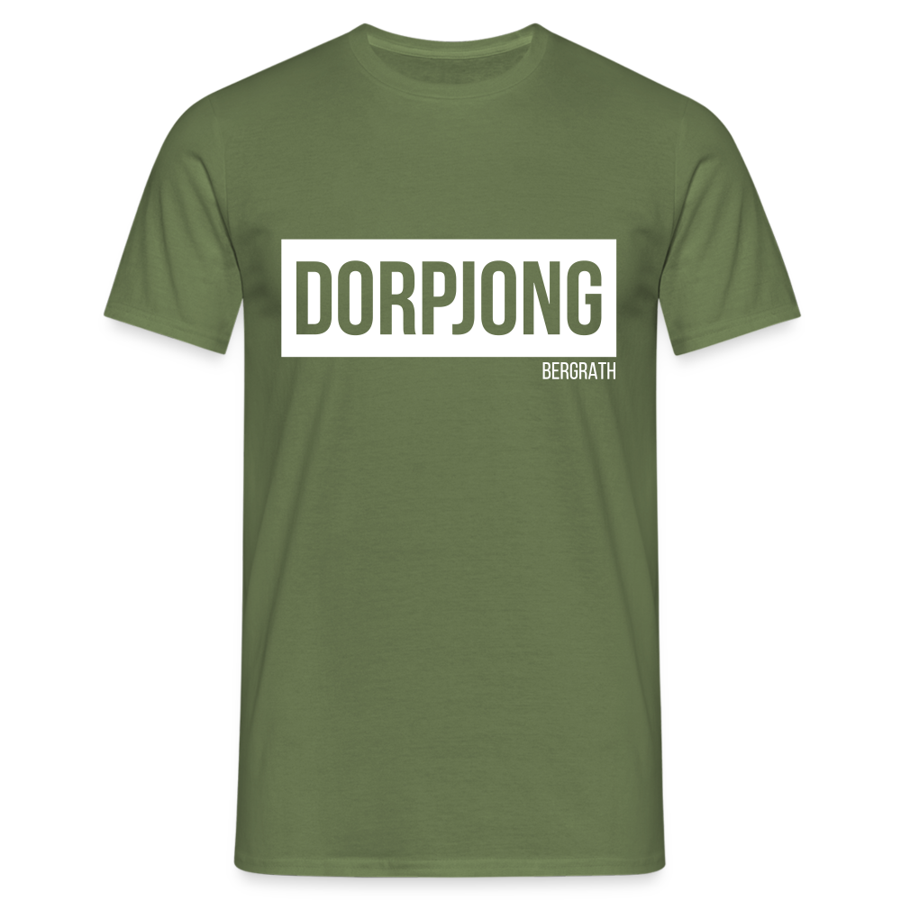 T-Shirt | Dorpjong Bergrath Klassik | Manns-Lüü - Militärgrün