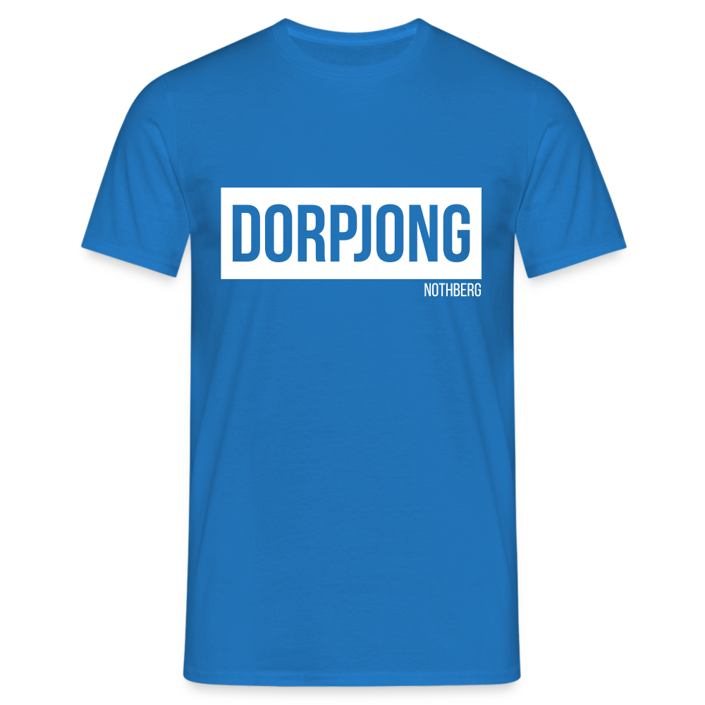 T-Shirt | Dorpjong Nothberg Klassik | Manns-Lüü - Royalblau