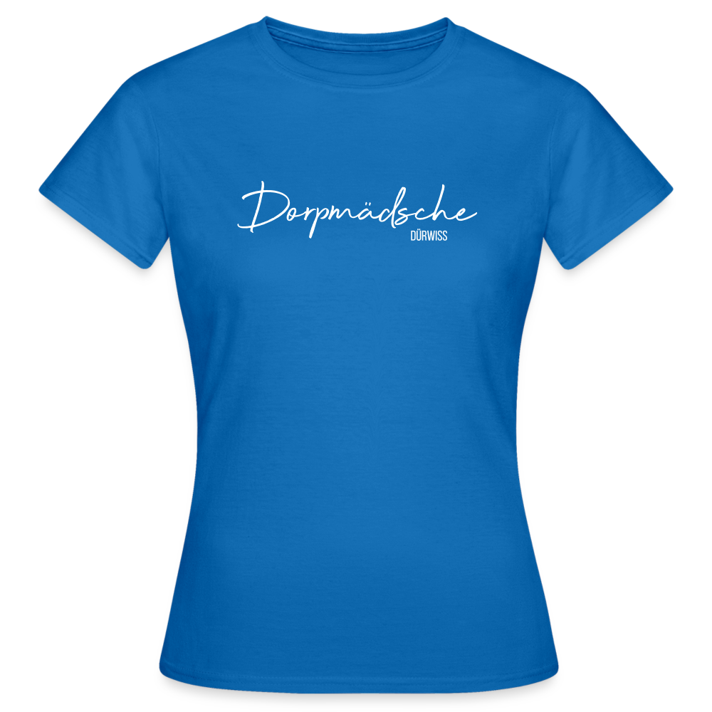 T-Shirt | Dorpmädsche Dürwiss Klassik | Mädsche - Royalblau