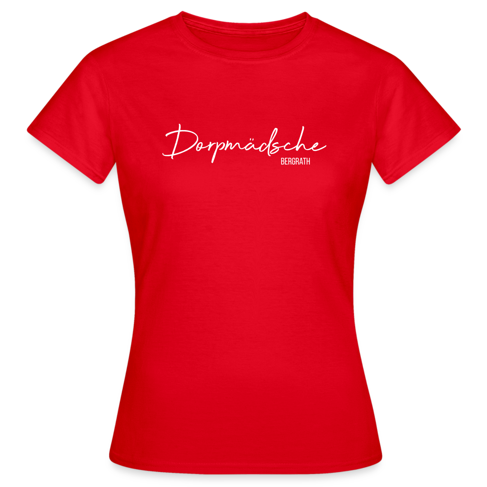 T-Shirt | Dorpmädsche Bergrath Klassik | Mädsche - Rot