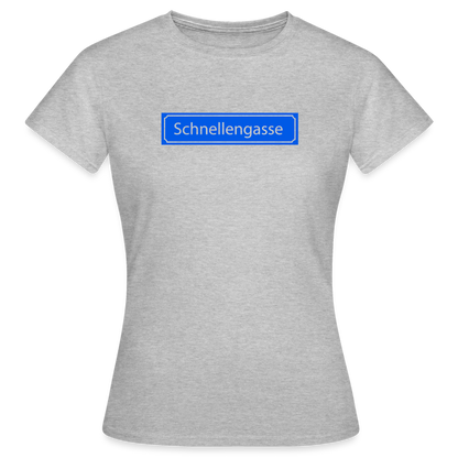 T-Shirt | Schnellengasse | Mädsche - Grau meliert