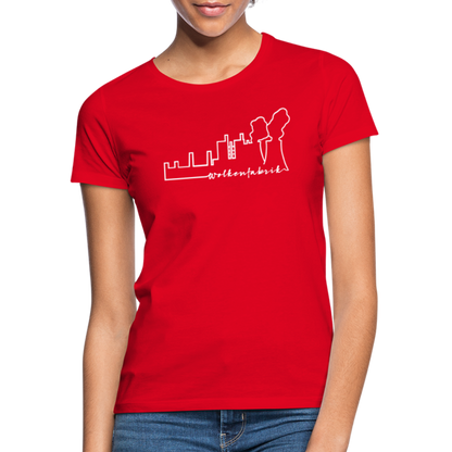 T-Shirt | Wolkenfabrik | Mädsche - Rot