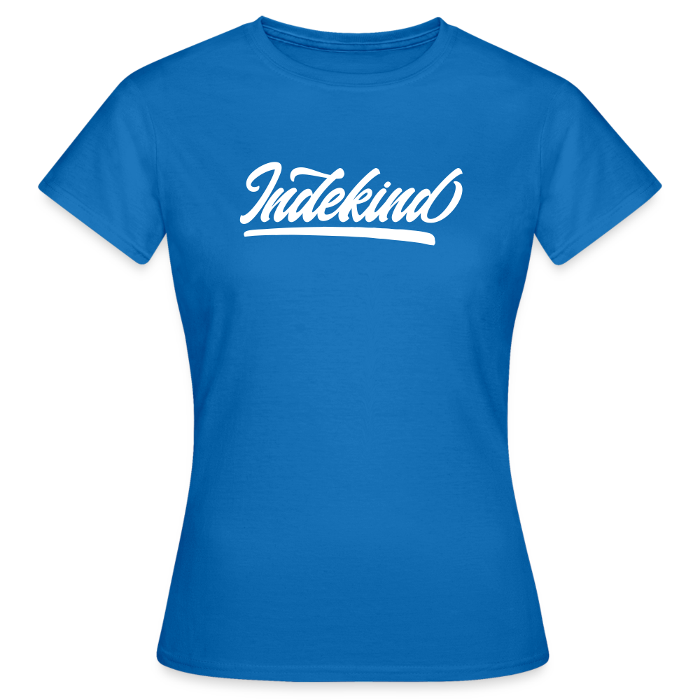 T-Shirt | Indekind Klassik | Mädsche - Royalblau