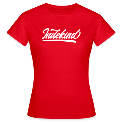 T-Shirt | Indekind Klassik | Mädsche - Rot