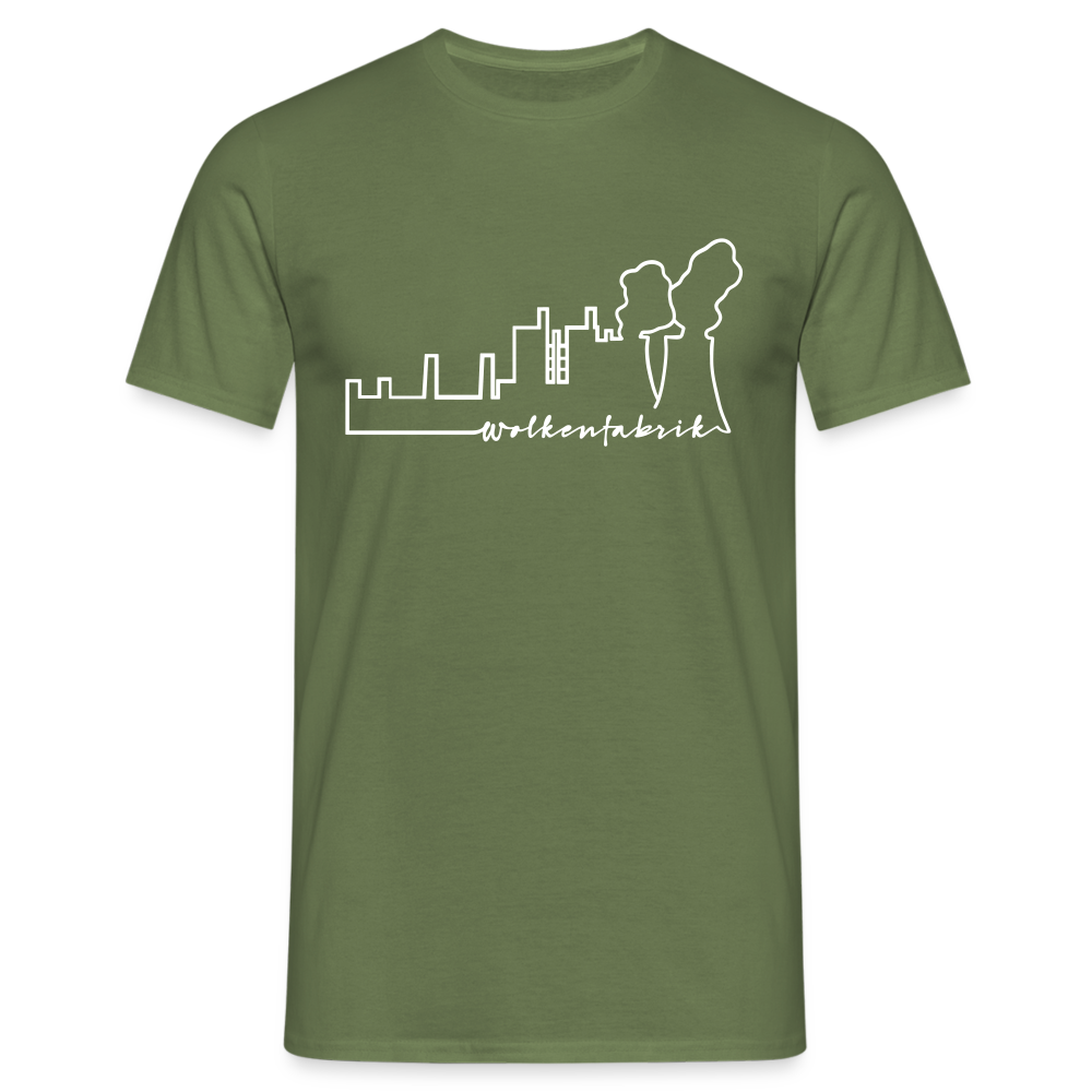 T-Shirt | Wolkenfabrik | Manns-Lüü - Militärgrün
